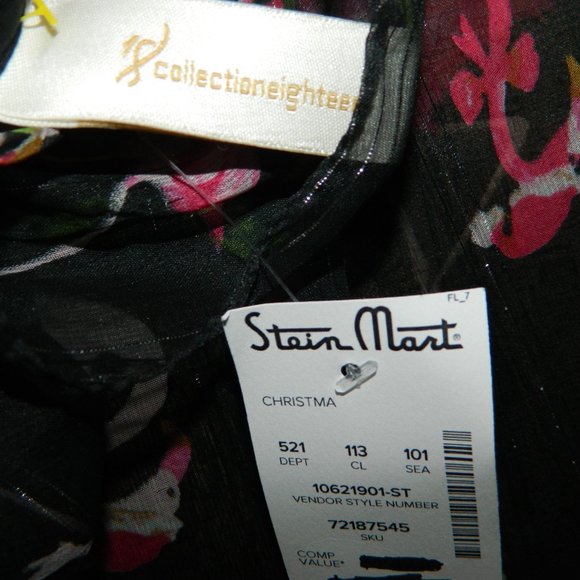 Collection 18 Pink Flamingo Infinity Scarf NWT - Picture 4 of 5